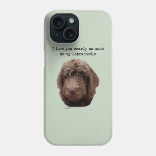 Labradoodle Dog Love Phone Case