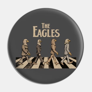 the eagles band retro Pin