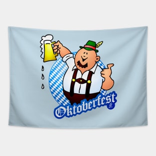 Oktoberfest - man in lederhosen Tapestry