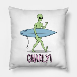 Gnarly Alien Pillow