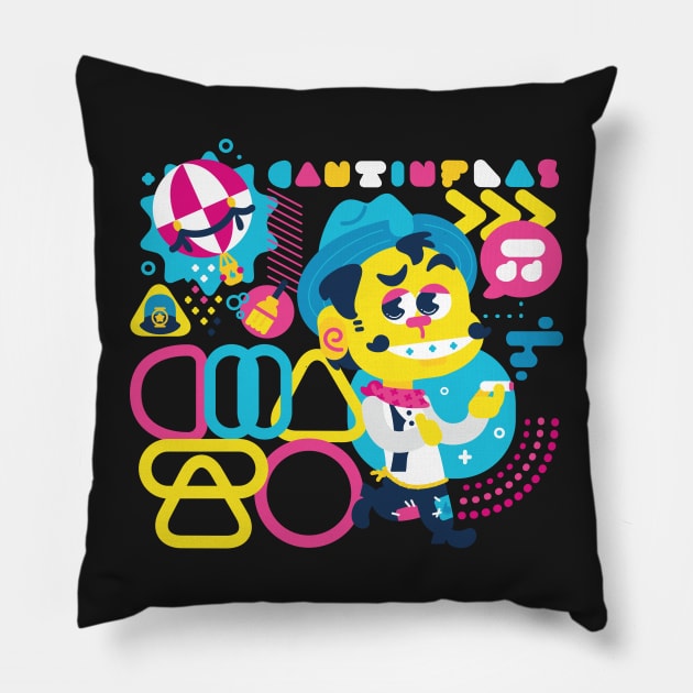 CHATO Pillow by Inkbyte Studios