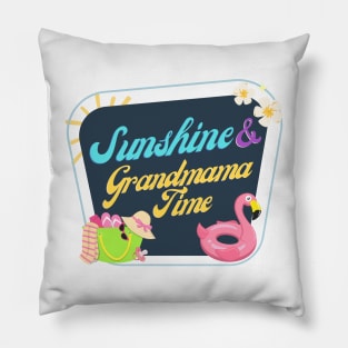 Sunshine and Grandmama Time Pillow