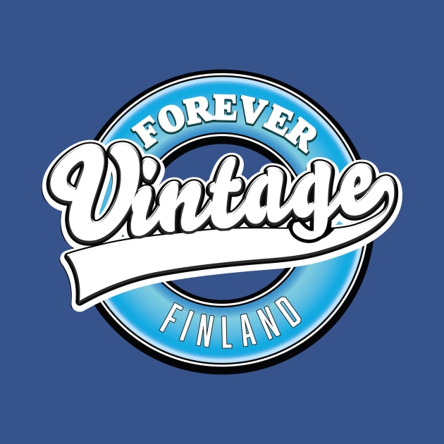 Forever vintage Finland logo by nickemporium1