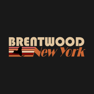 vintage 1980s style Brentwood, New York T-Shirt