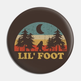 Lil' Foot - Baby Bigfoot Pin