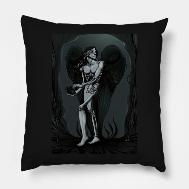 Angel of Death Pillow by ddraw