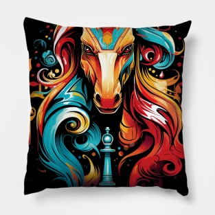 Psychedelic Knight Pillow