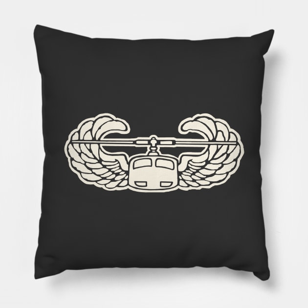 101st ID Air Assault Wings Pillow by Trent Tides