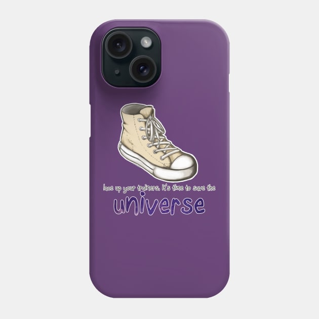 lace up your trainers Phone Case by kiokushitaka