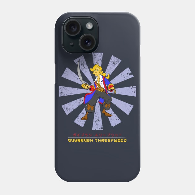 Guybrush Threepwood Retro Japanese Phone Case by Nova5