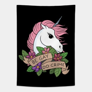 Be Gay Do Crime Tapestry