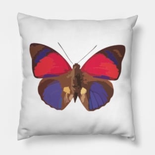 Claudina Butterfly Digital Painting Pillow