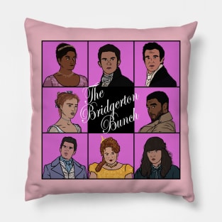 The Bridgerton Bunch Pillow