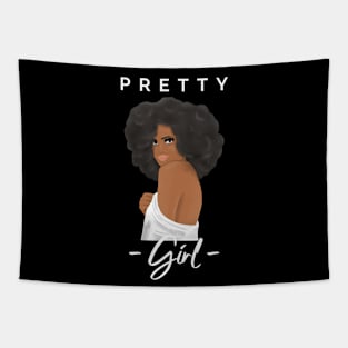 Pretty Girl, totes, phone cases, laptop covers,masks, mugs, stickers, pins, Tapestry