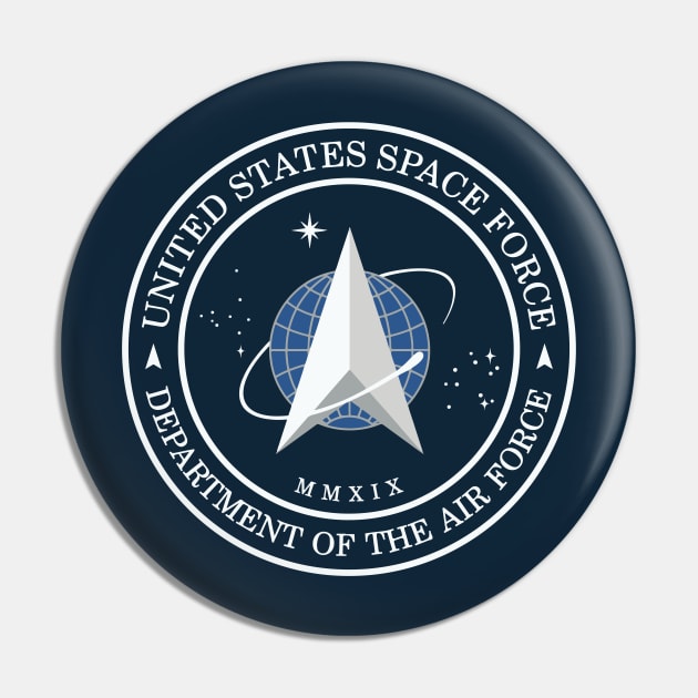 United States Space Force Seal Pin by Hybrid Concepts Apparel