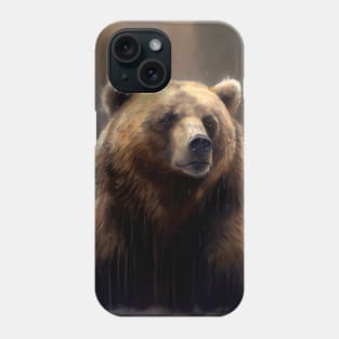 Arctic Kodiak Bear Phone Case