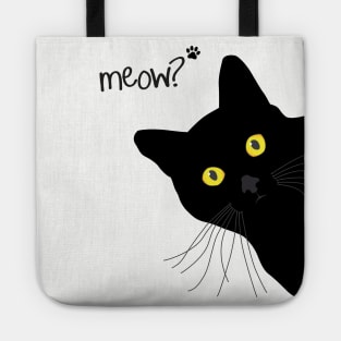 Meow! - Black Cat Tote