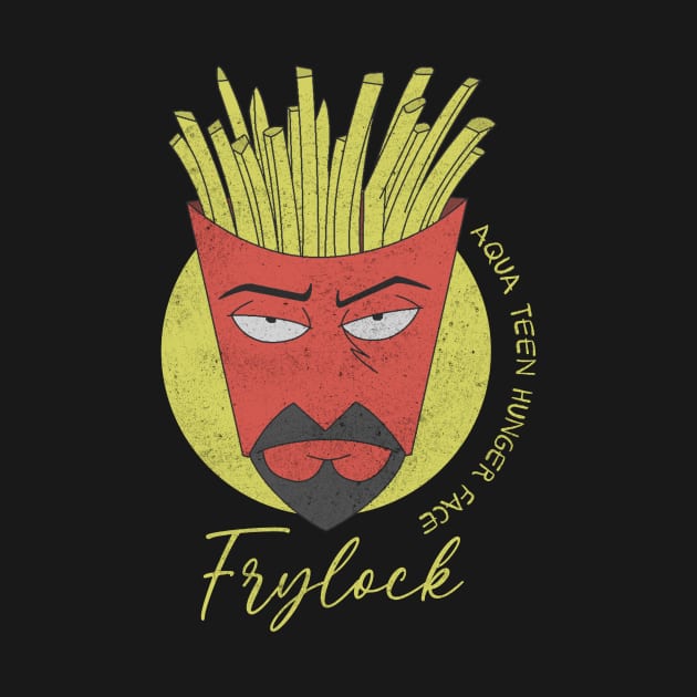 aqua teen hunger face - frylock by Ville Otila Abstract