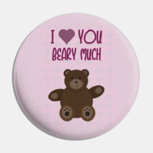 Beary Love Pin