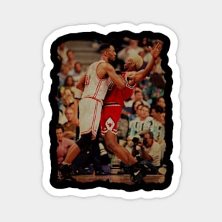 Dennis Rodman vs Alonzo Mourning #2 Magnet