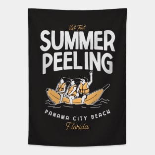 PANAMA CITY BEACH FLORIDA | Funny Puns Get That Summer Peeling Tapestry