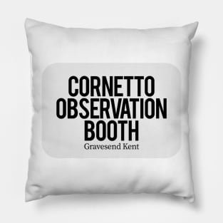 Cornetto Observation Booth, Gravesend Kent Pillow