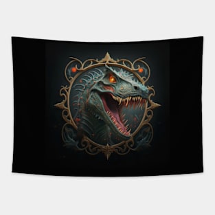 Fantasy Dinosaur Tapestry