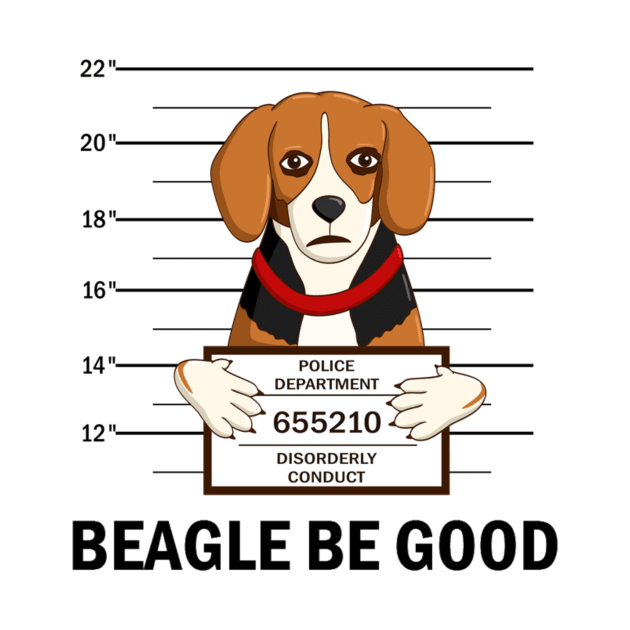 Beagle Be Good by Slap Cat Designs