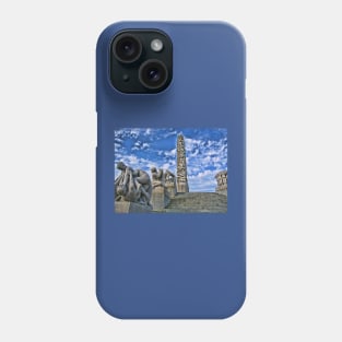 Vigeland Sculpture Park, Oslo, Norway Phone Case