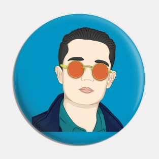 Cool guy Pin