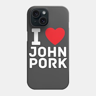 I Heart John Pork Funny Genz Meme Phone Case