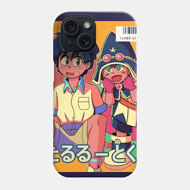 vaporwave anime aesthetic magical taruruuto kun Phone Case by KinseiNoHime