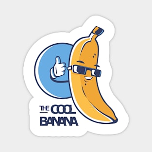 The Cool Banana Thumbs Up Magnet