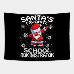 Santas Favorite School Administrator Christmas Tapestry