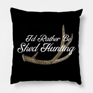 SHED HUNTING Pillow