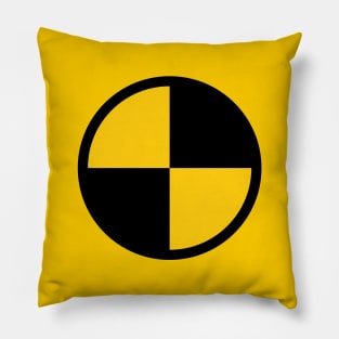 Crash Test Symbol Pillow