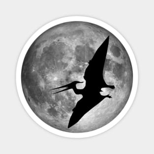 Pterodactyl On The Moon Magnet