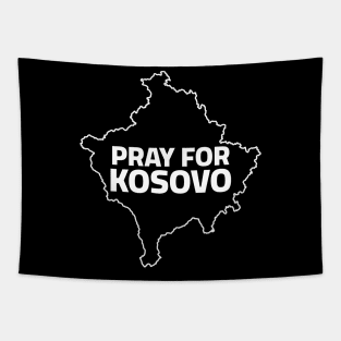 Pray For Kosovo Tapestry