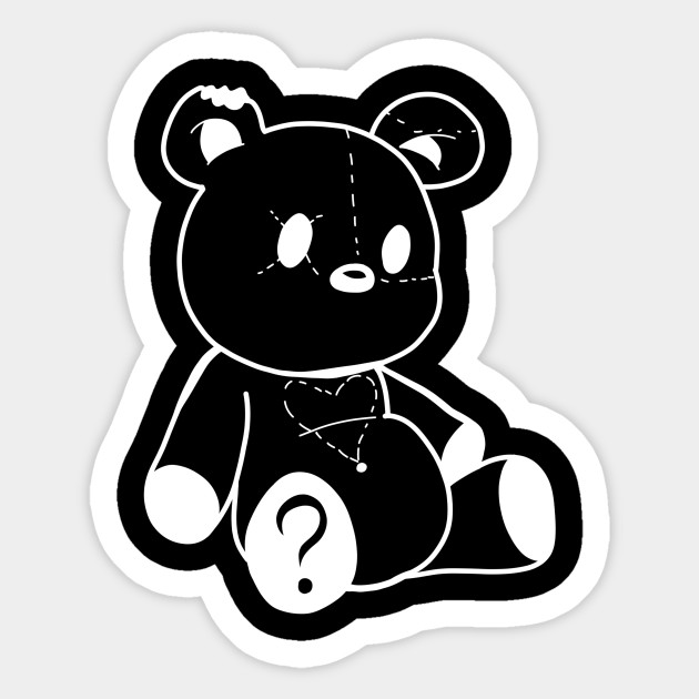 teddy bear decal