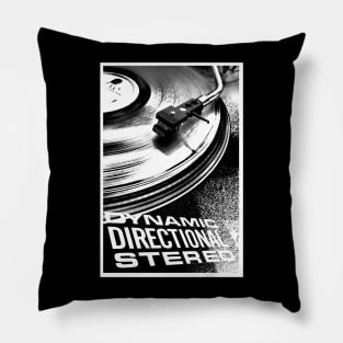 Dynamic Directional Stereo Vinyl Pillow