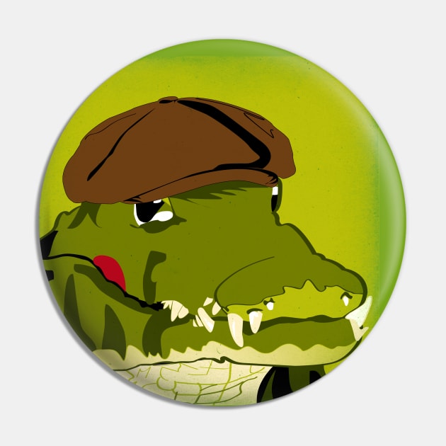 crocodile Pin by masslos