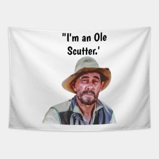 Vintage TV Westerns Funny Quote Tapestry