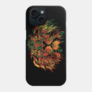 Panthera leo Phone Case