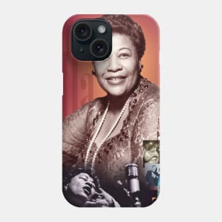 Ella Fitzgerald Collage Portrait Phone Case