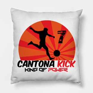 Cantona Kick - King Of Power Pillow