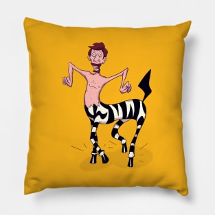 Zebras In America Pillow