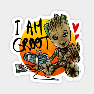 Baby Groot Magnet