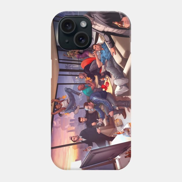 GTA legends Phone Case by PatrickBrownArt