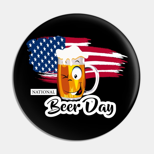 National Beer Day Pin by Double You Store