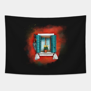 Venetian window Tapestry